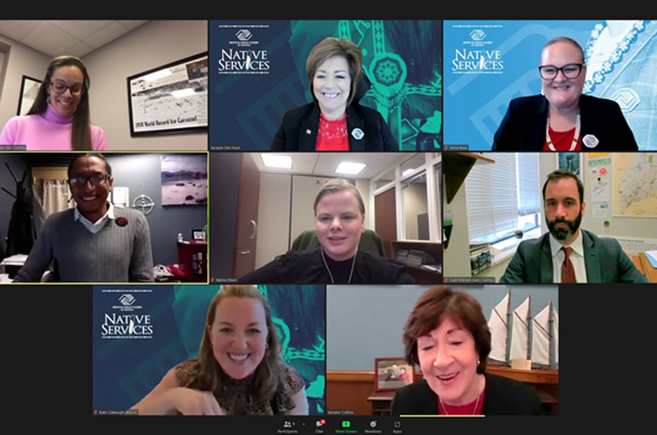 Native Services zoom meeting