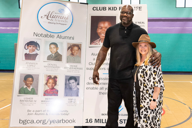 Shaq and Sarah