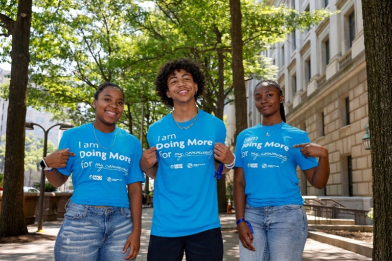 Club teens sporting 