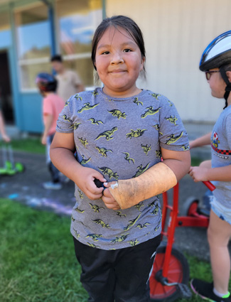 Boys & Girls Club of Yurok Tribe Club girl