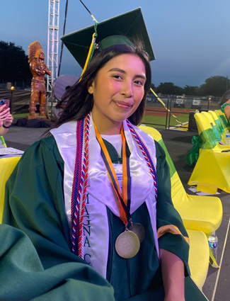 Alejandra at graduation