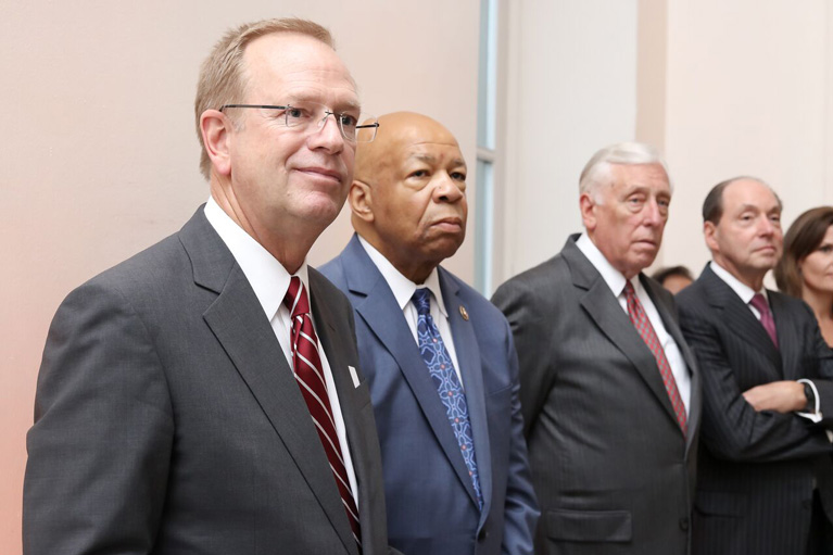 Boys & Girls Clubs of America President and CEO Jim Clark with Reps. Elijah Cummings and Steny Hoyer, and Ron Gidwitz at the 2016 Boys & Girls Clubs of America National Youth of the Year Celebration.