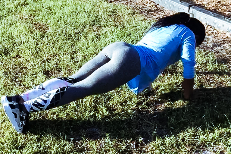 Raliyah push ups
