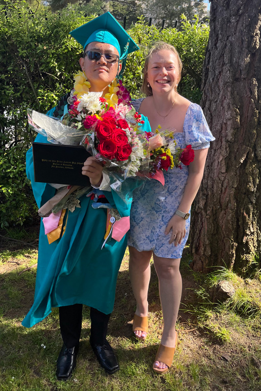 Kyle at Graduation