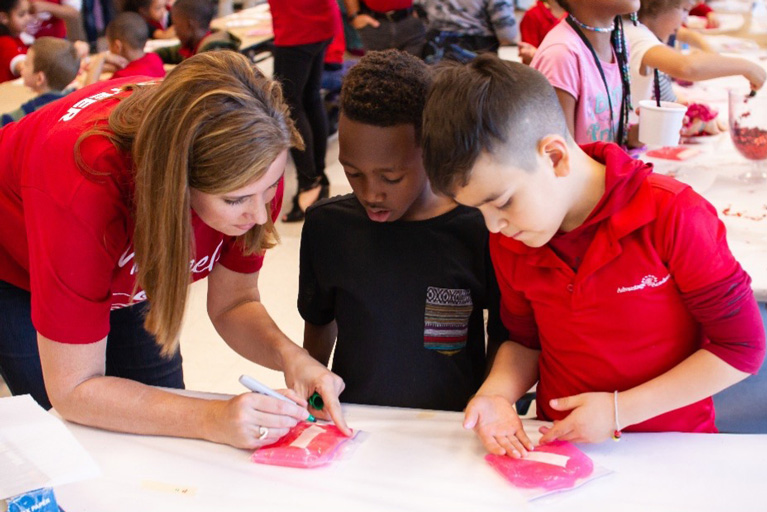 Michaels volunteer event