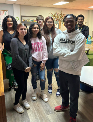 Adulting Day Group of Teens