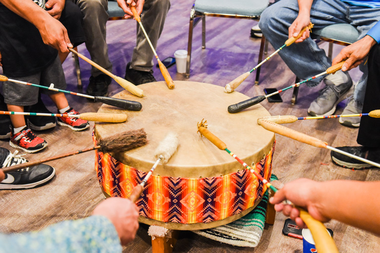 Indigenous drum