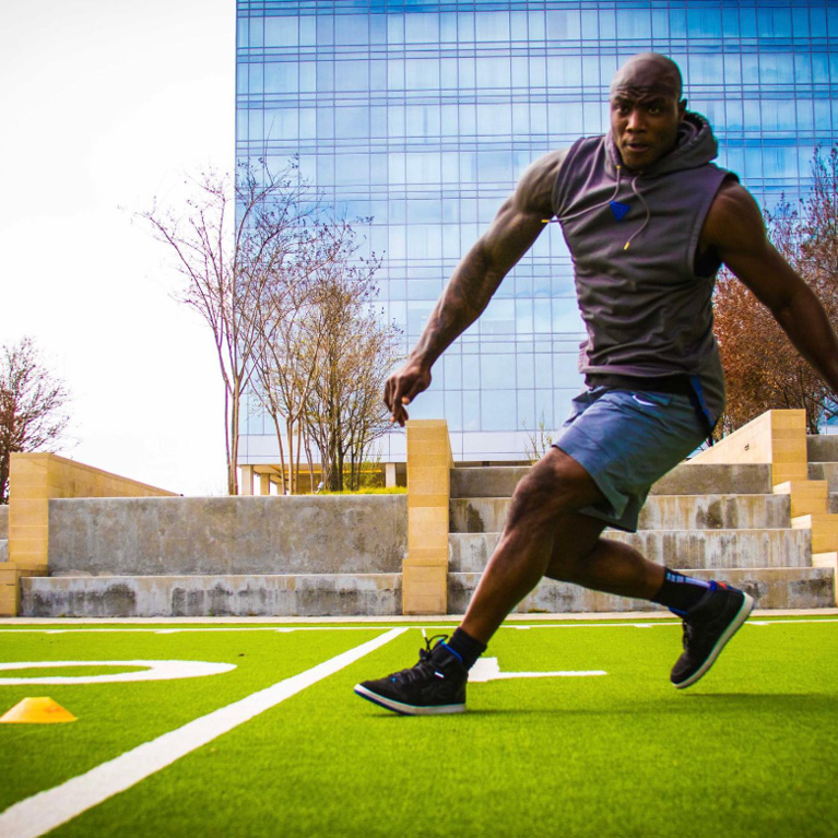 Photo by Isaac featuring DeMarcus Ware at “final mission” photoshoot