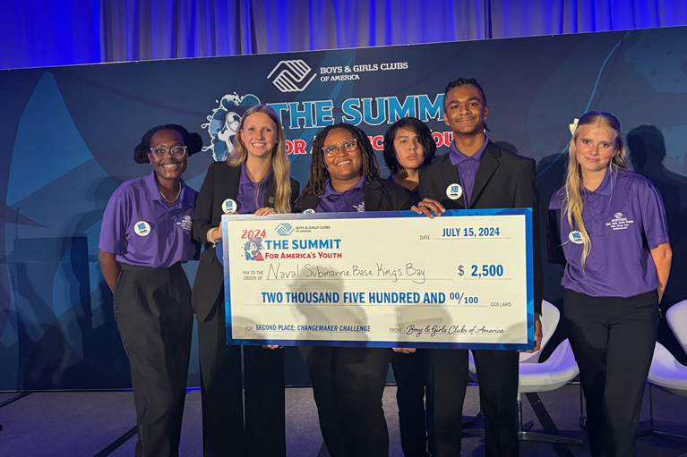 Jacob and crew at The Summit or America's Youth