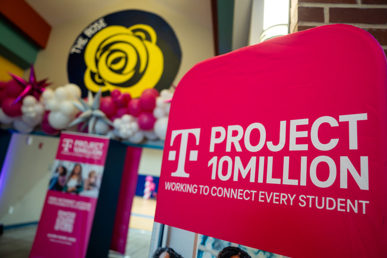 T-Mobile Project 10Million sign