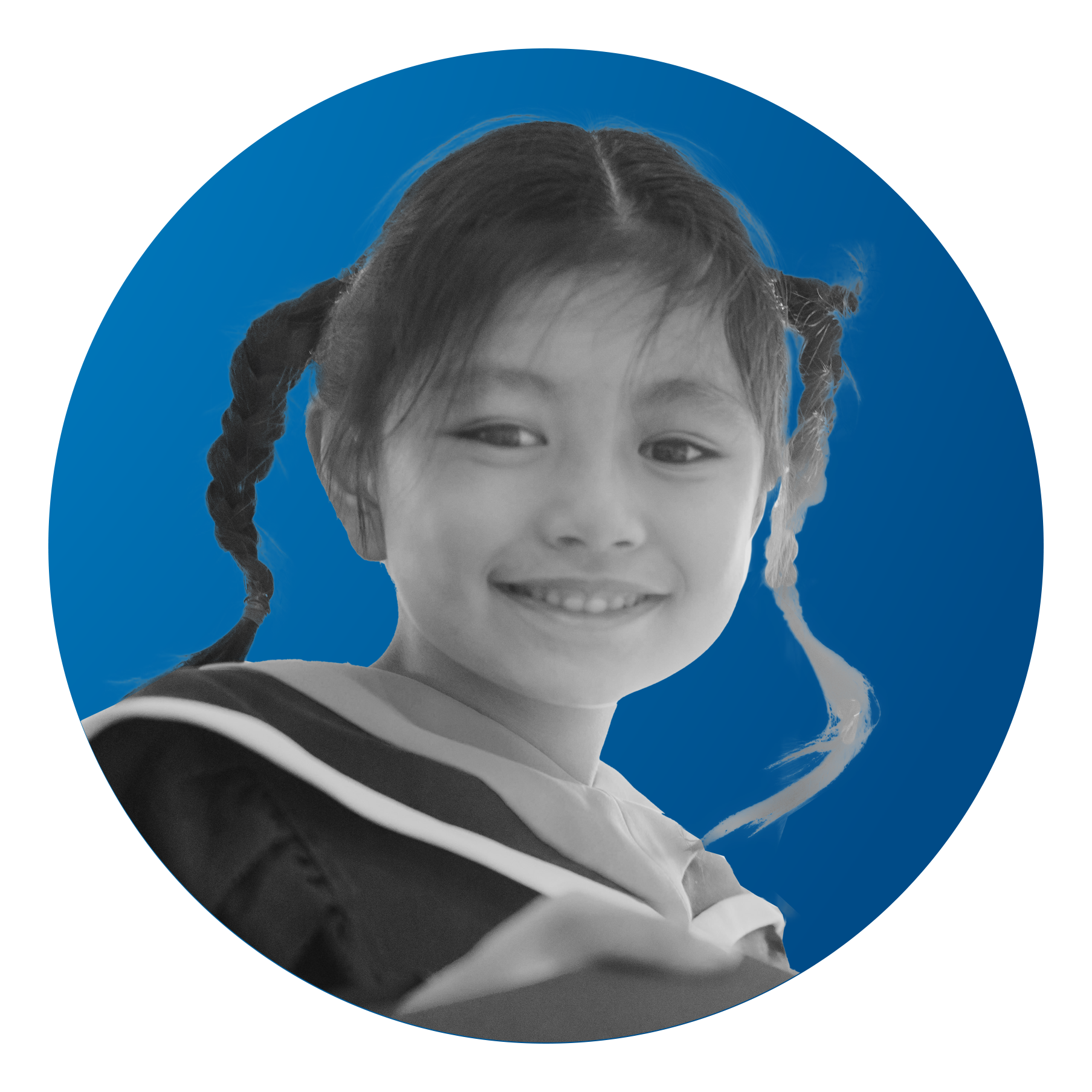 Kid in circle