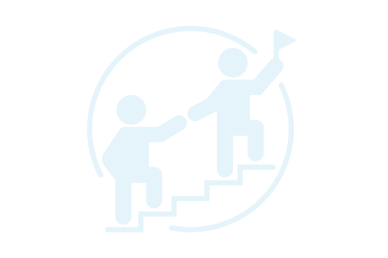 helping hand/leadership
