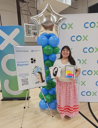 Cox Mobile - Phone case design contest celebration - Peyton