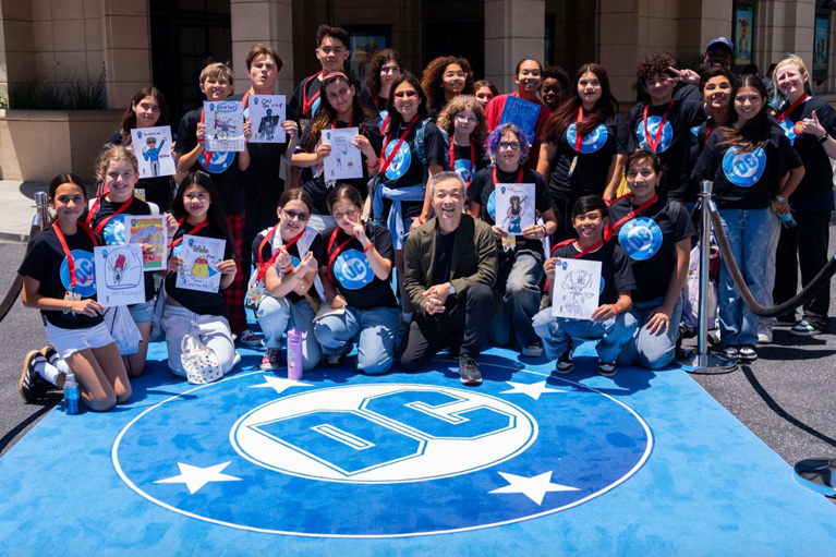 Group of Club kids at DC event